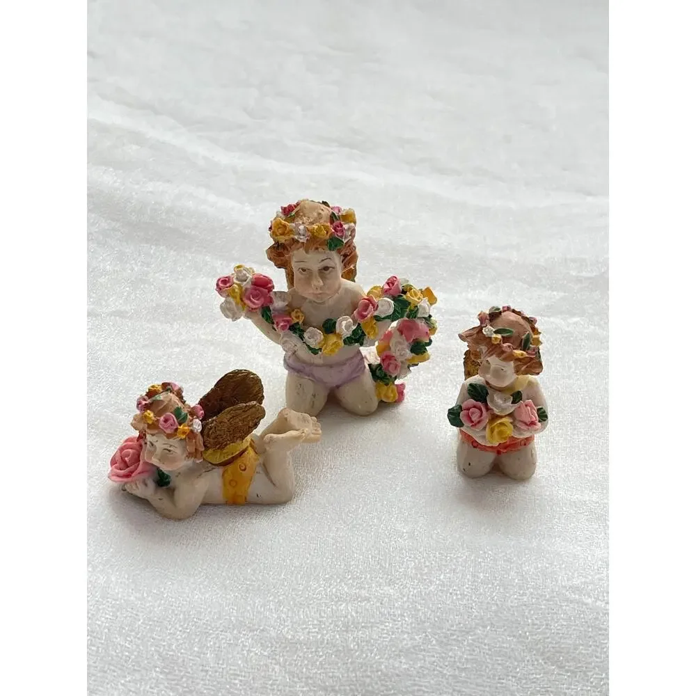 Vintage Angel Swiss Miniature Tea Set , Hard To Find